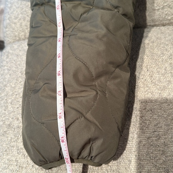 Brixton Reversible Sherpa Puffer Military Style Jacket - Picture 11 of 12